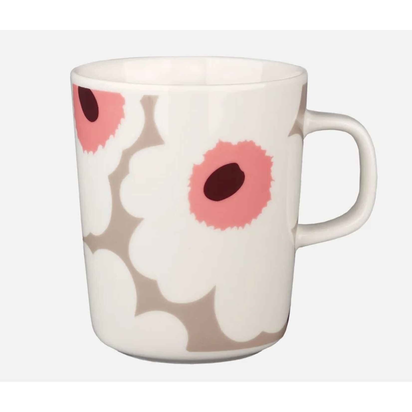 Marimekko Marimekko - Unikko - Mok - 25cl - Beige Roze