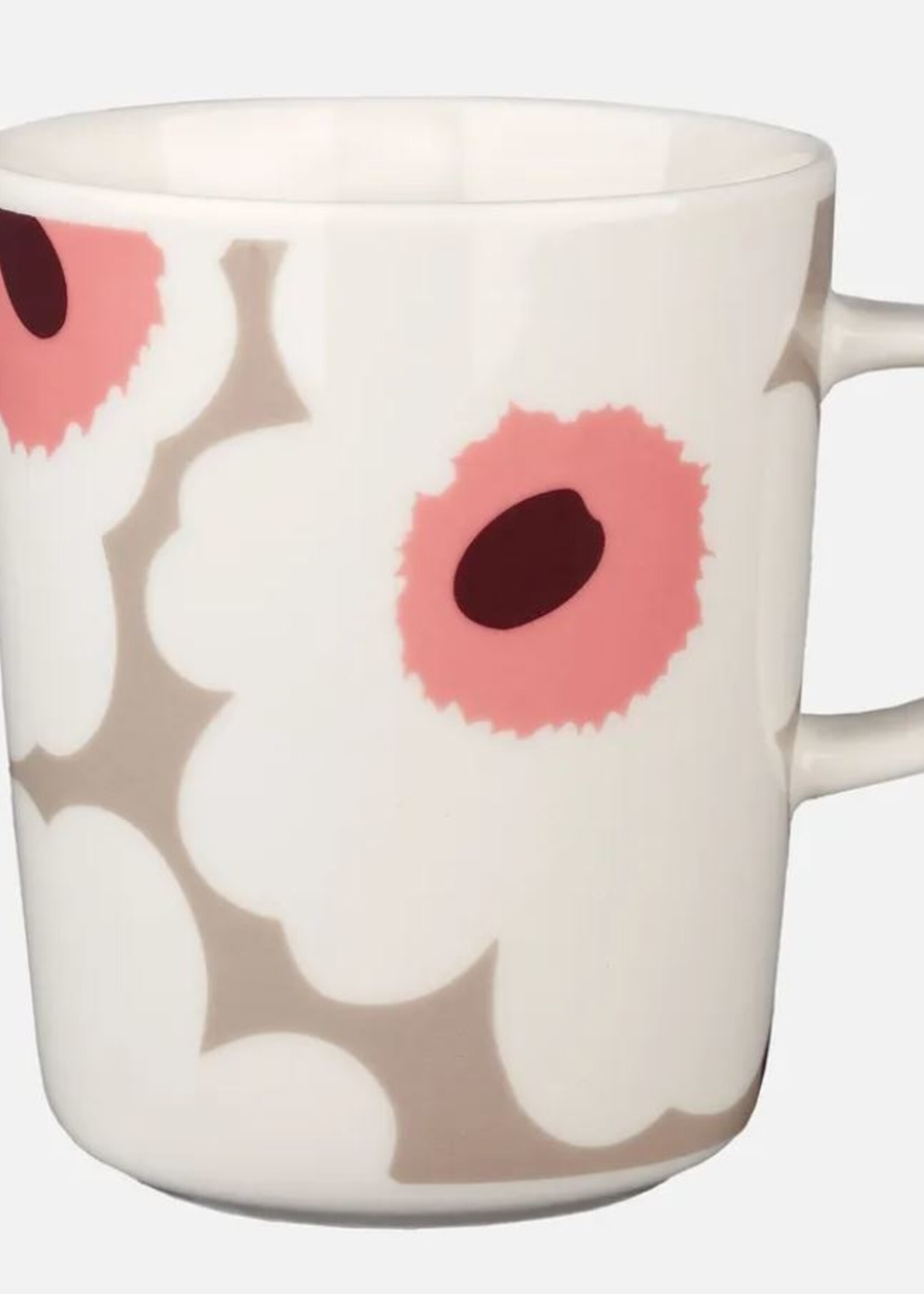 Marimekko Marimekko - Unikko - Mok - 25cl - Beige Roze