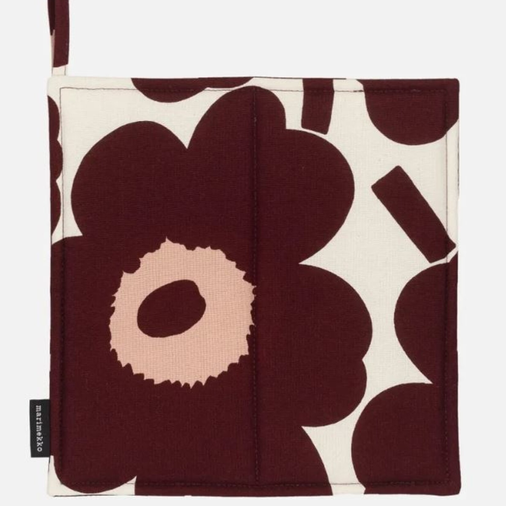 Marimekko Marimekko - Pieni - Unikko - Pannenlap - Bordeaux