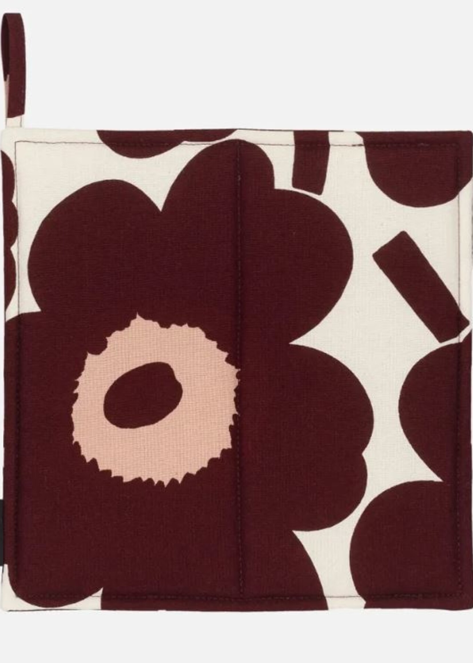 Marimekko Marimekko - Pieni - Unikko - Pannenlap - Bordeaux