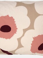 Marimekko Marimekko - Unikko - Kussensloop - Katoen - Beige Roze - 60x63cm