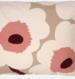 Marimekko Marimekko - Unikko - Taie d'oreiller - Coton - Beige Rose - 60x63cm