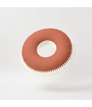 Sunnylife SunnyLife - Vintage - Anneau de piscine - Orange blanc