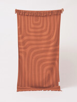 Sunnylife SunnyLife - Serviette de bain de luxe - Terracotta - 90x175