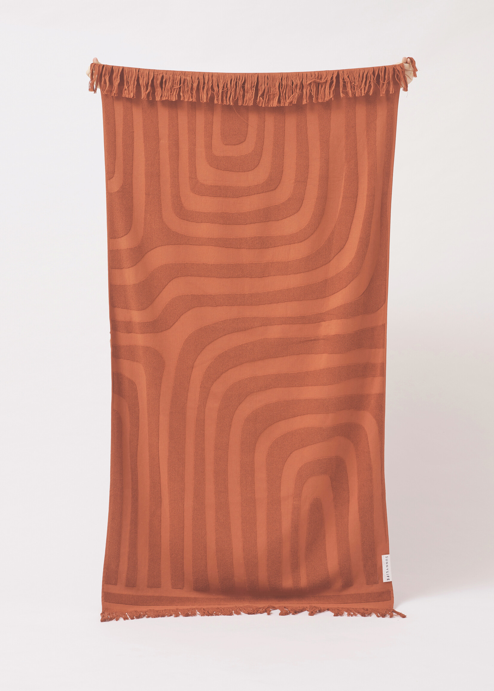 Sunnylife SunnyLife - Luxe Handdoek - Terracotta - 90x175