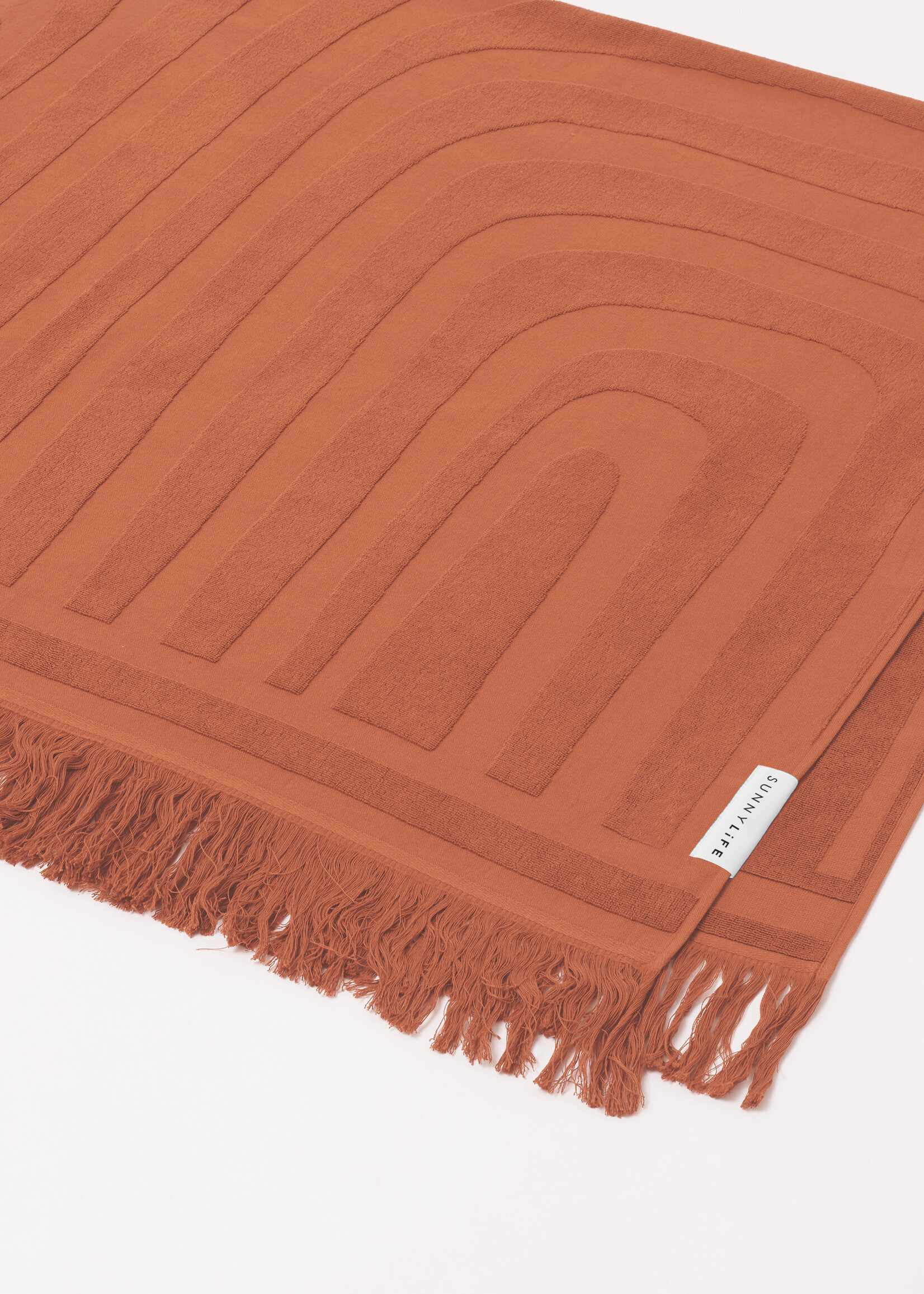 Sunnylife SunnyLife - Luxe Handdoek - Terracotta - 90x175