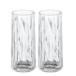Koziol Koziol - Club No.3 - Superglas - 250ml - Longdrink - Set van 2