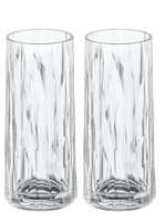 Koziol Koziol - Club No.3 - Superglas - 250ml - Longdrink - Set van 2