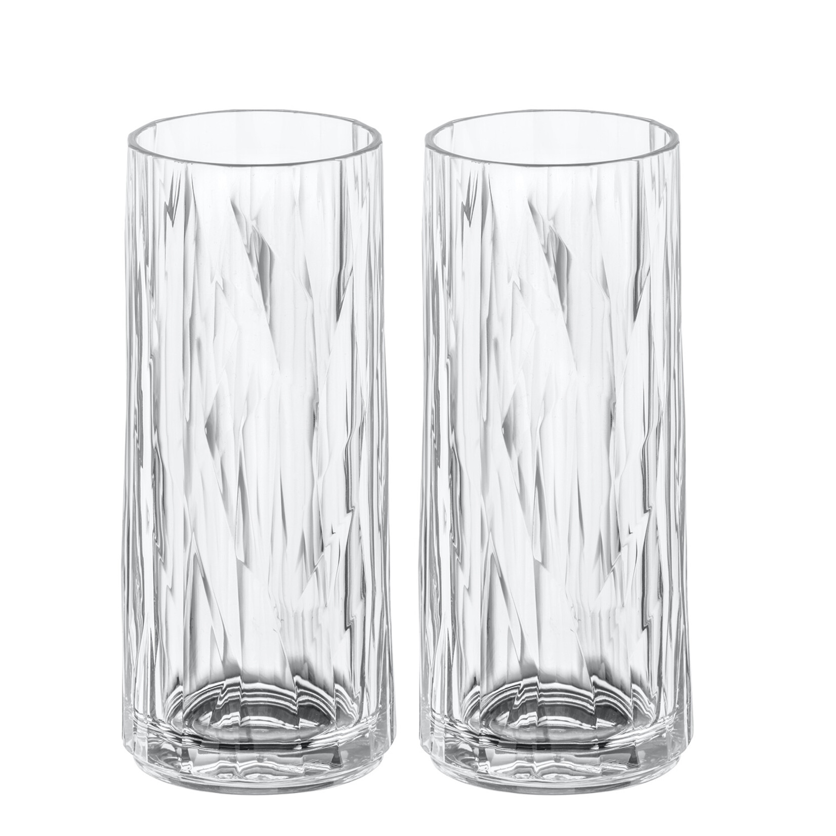 Koziol Koziol - Club No.3 - Superglas - 250ml - Longdrink - Set van 2