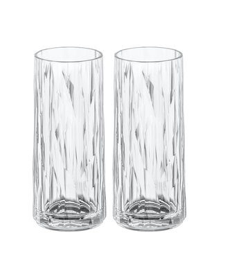 Koziol Koziol - Club No.3 - Superglass - 250ml - Long drink - Lot de 2