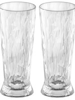 Koziol Koziol - Club No.10 - Superglas - 300ml - Bierglas - Set van 2