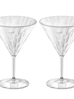 Koziol Koziol - Club No.12 - Superglas - 250ml - Martini glas - Set van 2