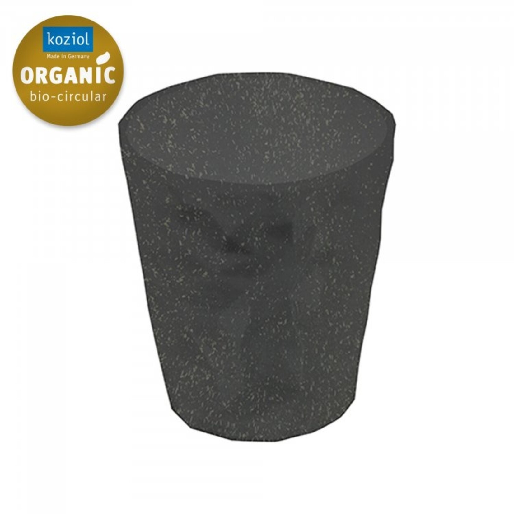 Koziol Koziol - Club S - Drinkglas - 250ml - As grijs - Set van 4