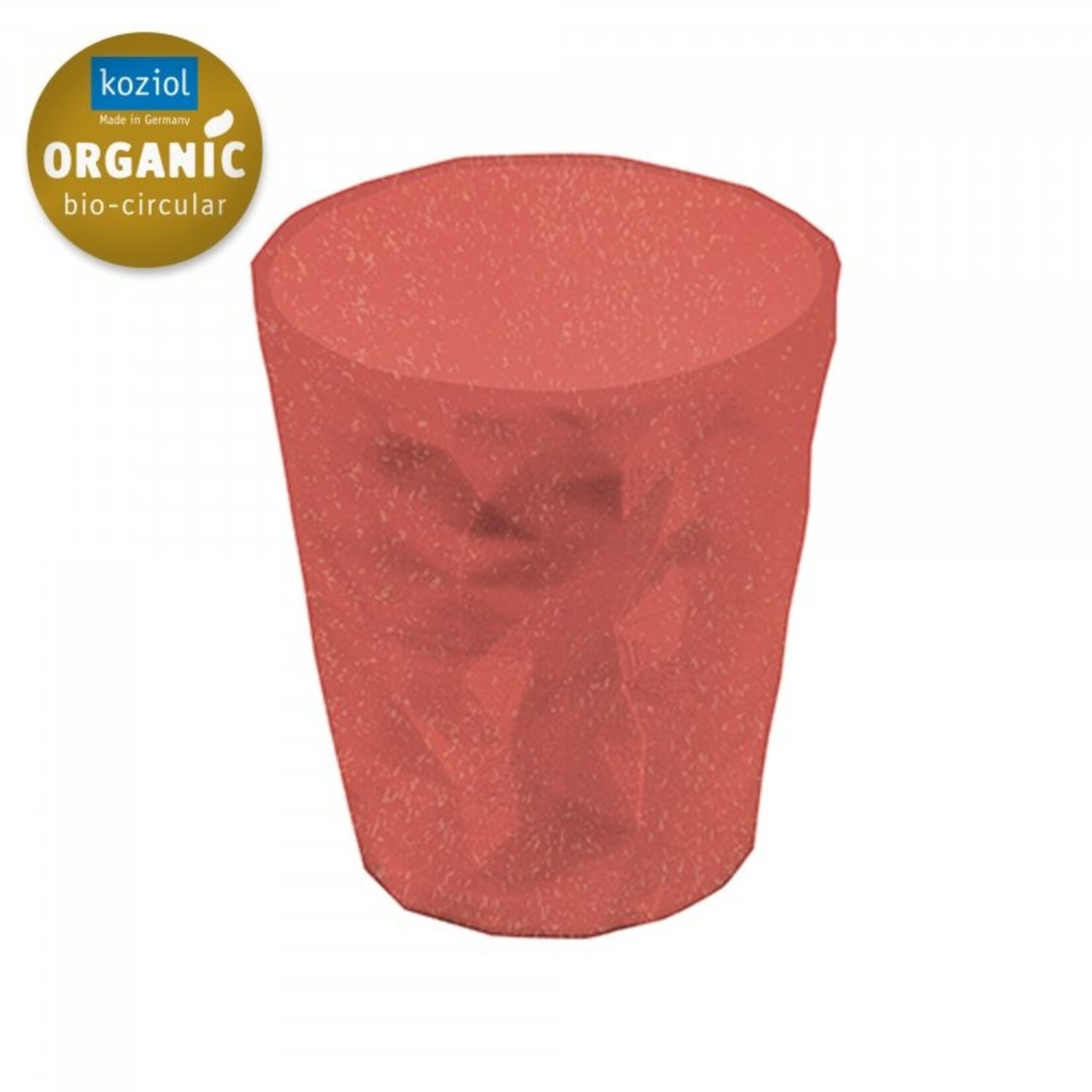Koziol Koziol - Club S - Verre à boire - 250ml - Corail - Lot de 4