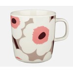Marimekko Marimekko - Unikko - Mok - 40cl - Beige Roze