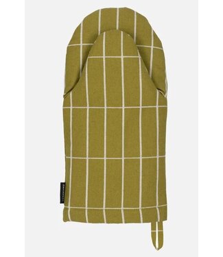 Marimekko Marimekko - Tiiliskivi - Ovenwant - Groen gestreept
