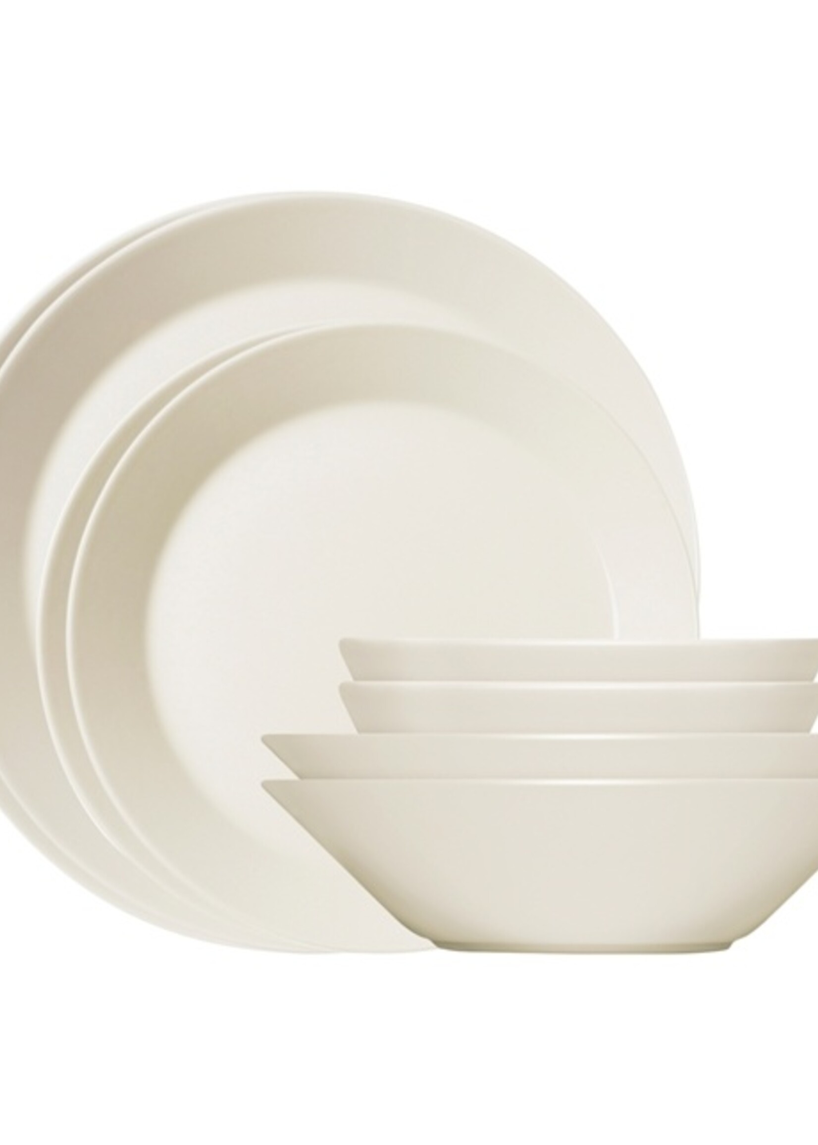 Iittala Iittala-Teema-Service de démarrage-8 pièces-Porcelaine blanche