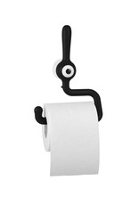 Koziol Koziol - Toq - Porte-rouleau de papier toilette - mural - noir