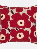 Marimekko Marimekko - Unikko - Kussensloop - Katoen - 50x50 - Rood Roze