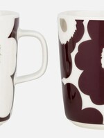 Marimekko Marimekko - Unikko- Tasse - 25cl-Ensemble de 2 - Vin rouge beige