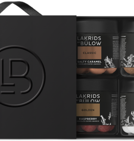 Lakrids Lakrids by Bulow - Réglisse et chocolat - Boîte de 4 parfums - Hiver - Edition limitée