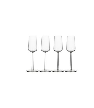 Iittala Iittala - Essence - Champagneglas - 21cl - Set van 4