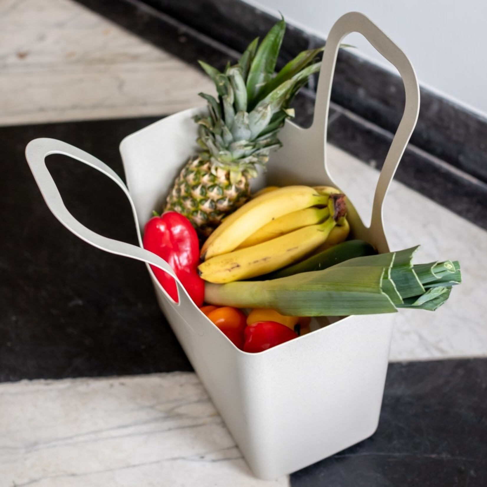 Koziol Koziol Tasche XL Sac à provisions Sable du désert