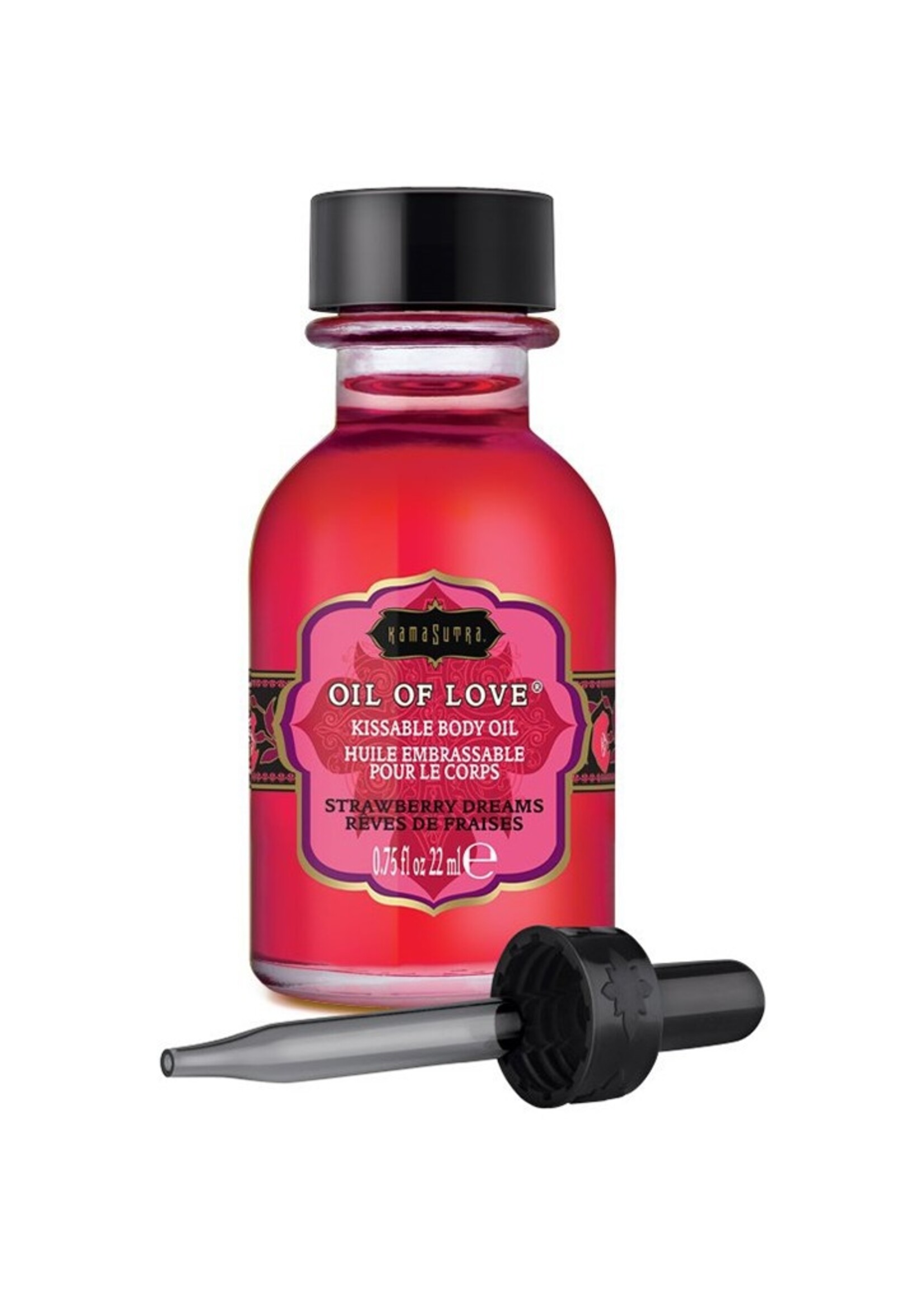 KAMA SUTRA - OIL OF LOVE - AARDBEI - 22ML