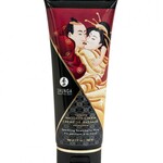 Shunga - Kissable Massage Crème -  Aardbei Wijn
