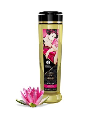 Shunga - Erotische Massage Olie - Amour - Sweet Lotus