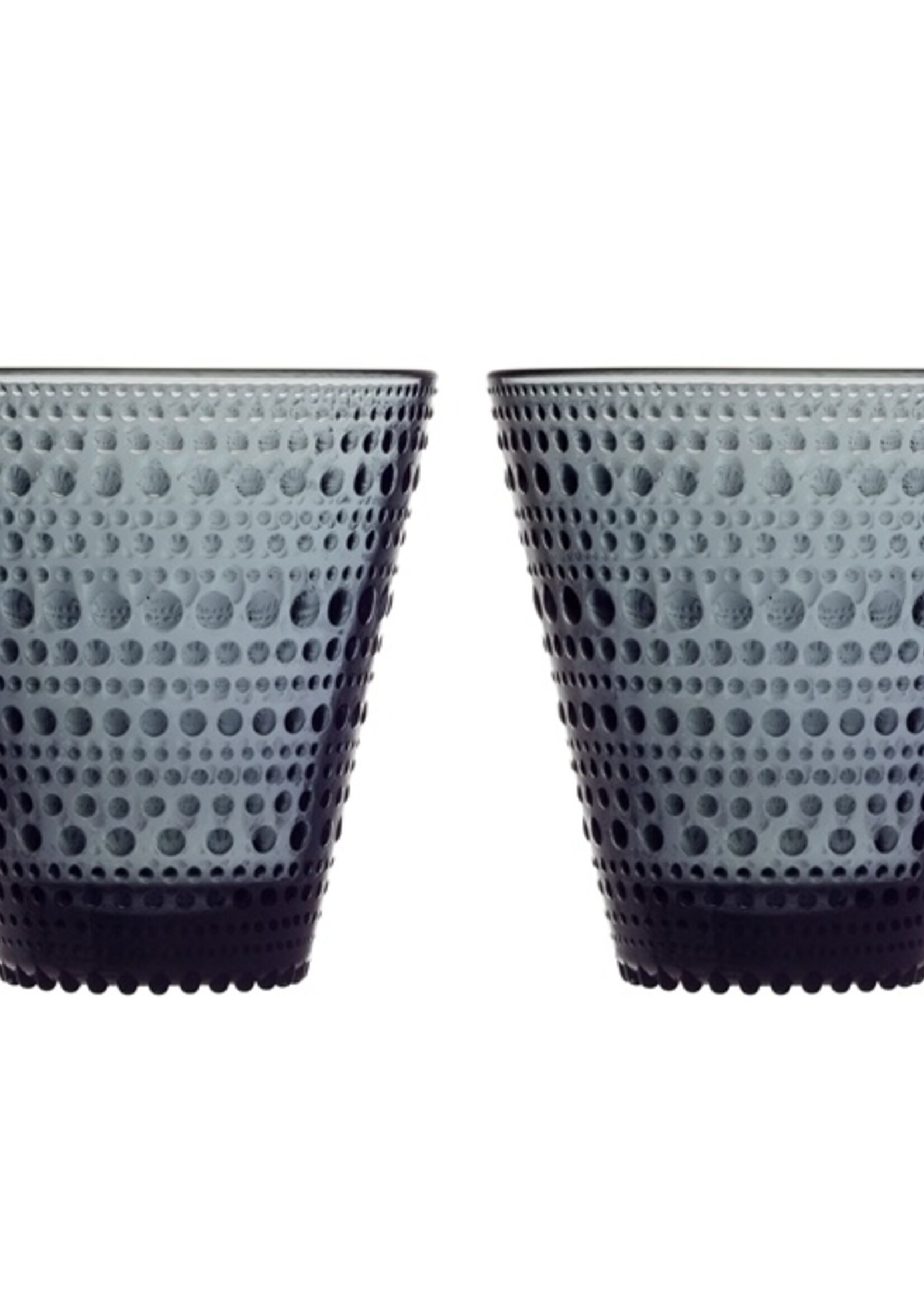 Iittala Iittala Bead verre- 30 cl - Gris -   2 pièces.