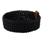 ASA ASA - Panier - crocheté - L - Noir