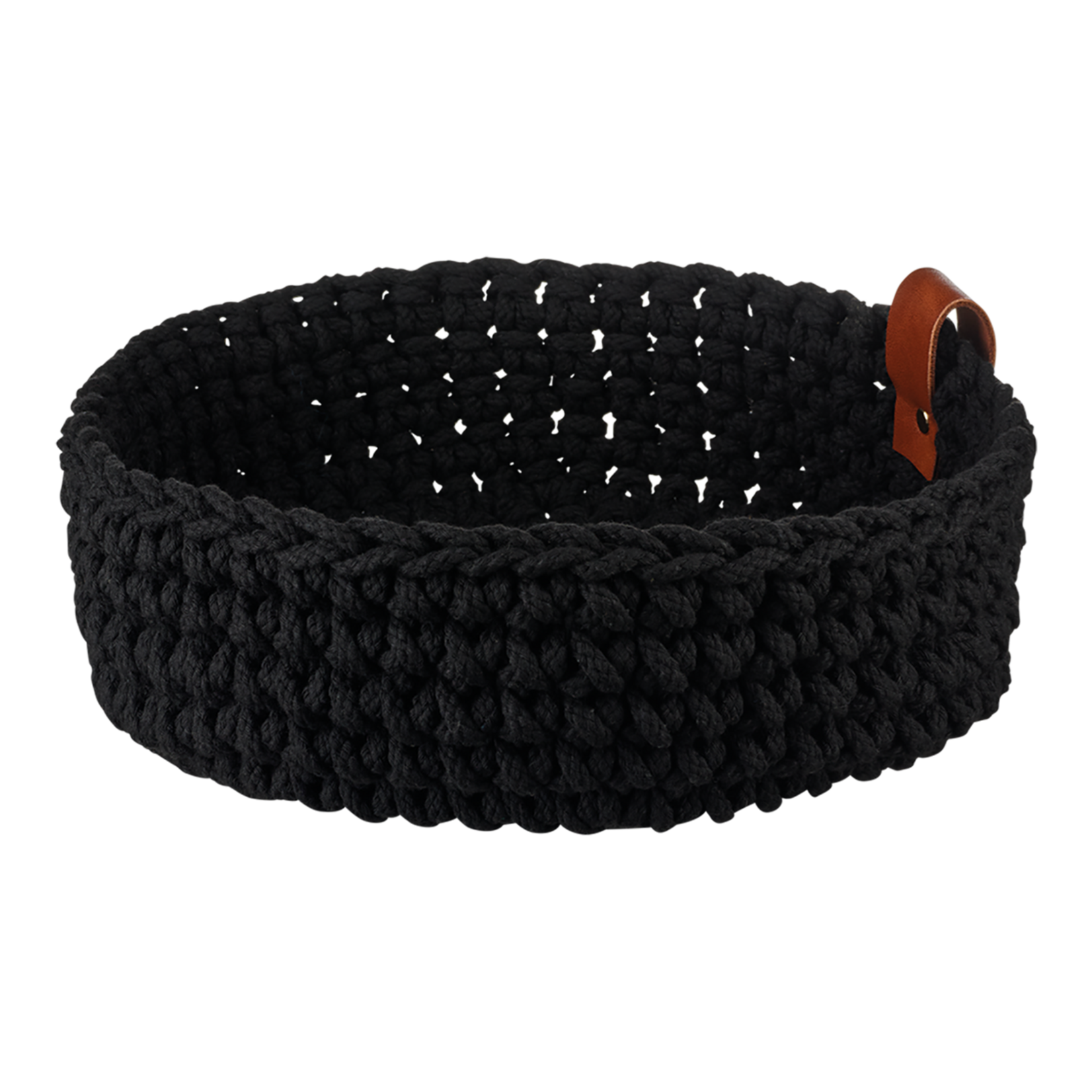 ASA ASA - Panier - crocheté - L - Noir