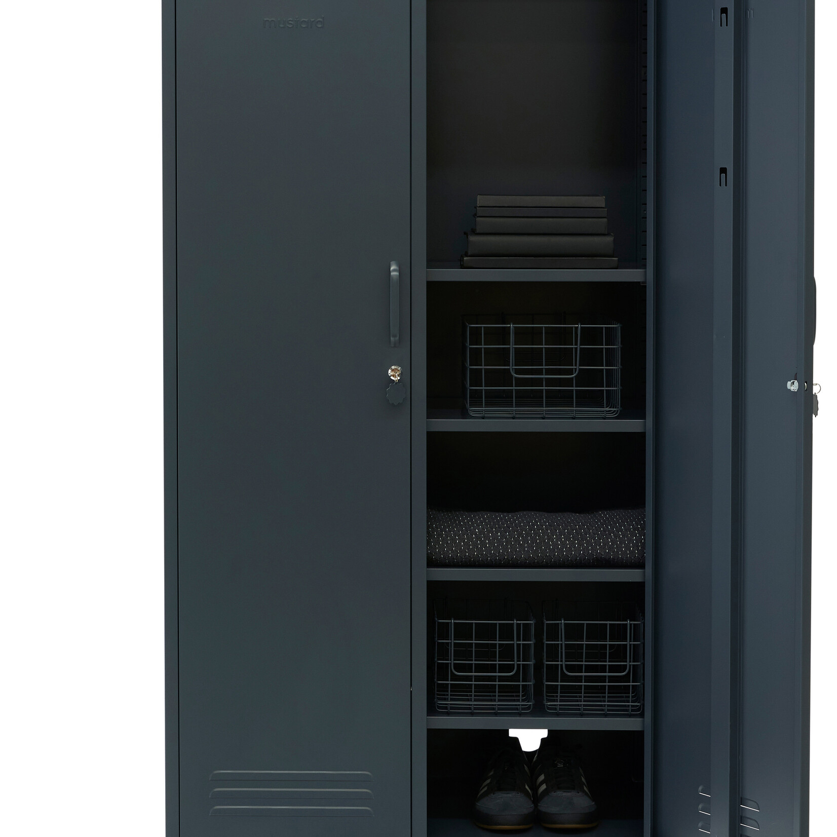 Mustard Made  Mustard - The Twinny - Armoire - Metal - Slate