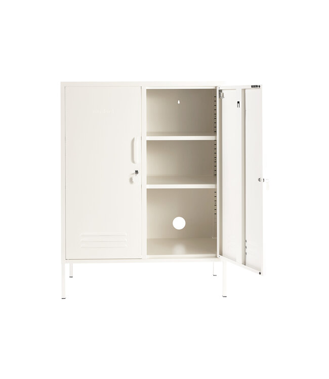 Mustard - The Midi - Armoire - Metal - Blanc