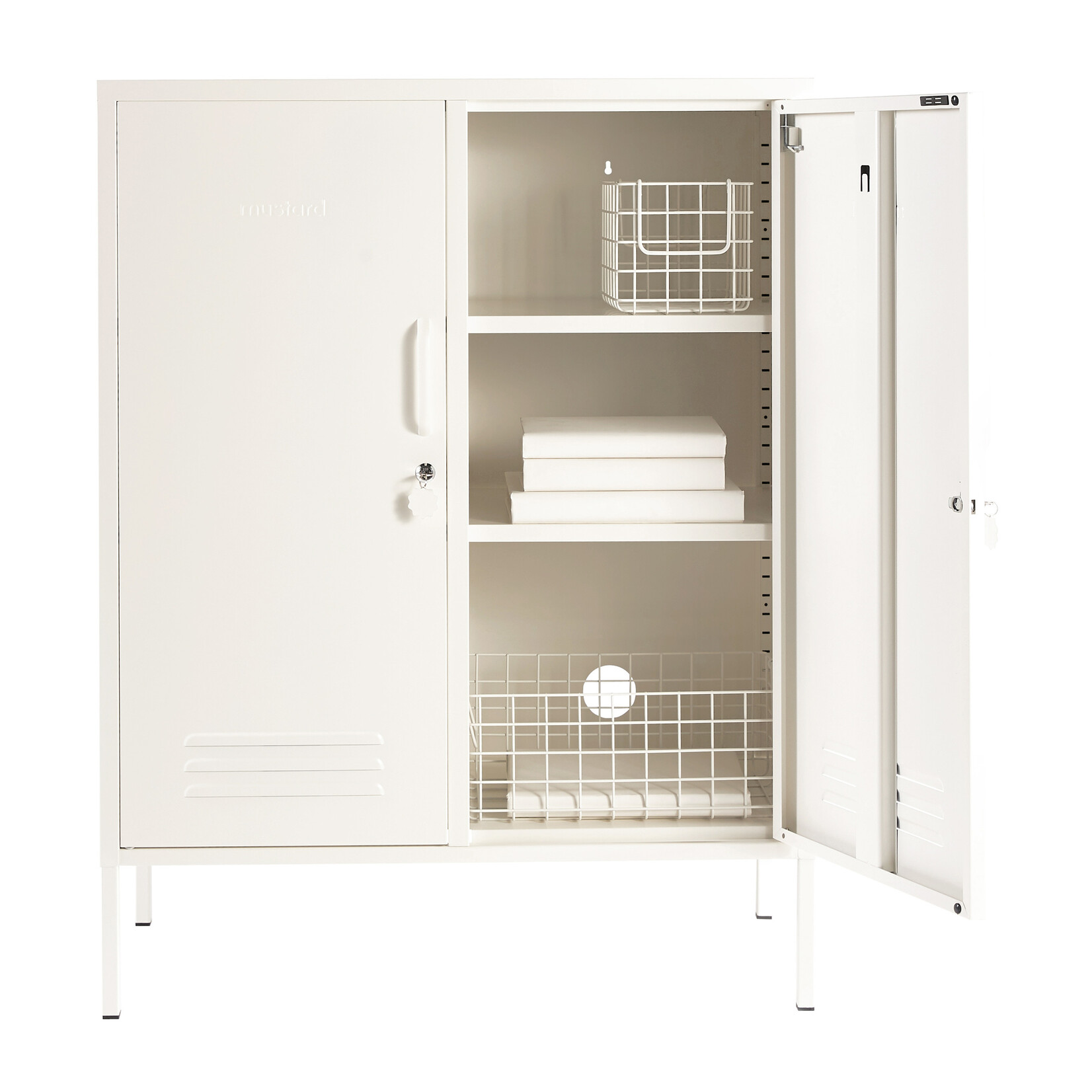 Mustard Made Mustard - The Midi - Armoire - Metal - Blanc