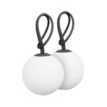 Fatboy - Bolleke - Set of 2 - Lampe pendante - Rechargeable - Anthracite - Duopack
