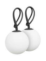 Fatboy - Bolleke - Set of 2 - Lampe pendante - Rechargeable - Anthracite - Duopack