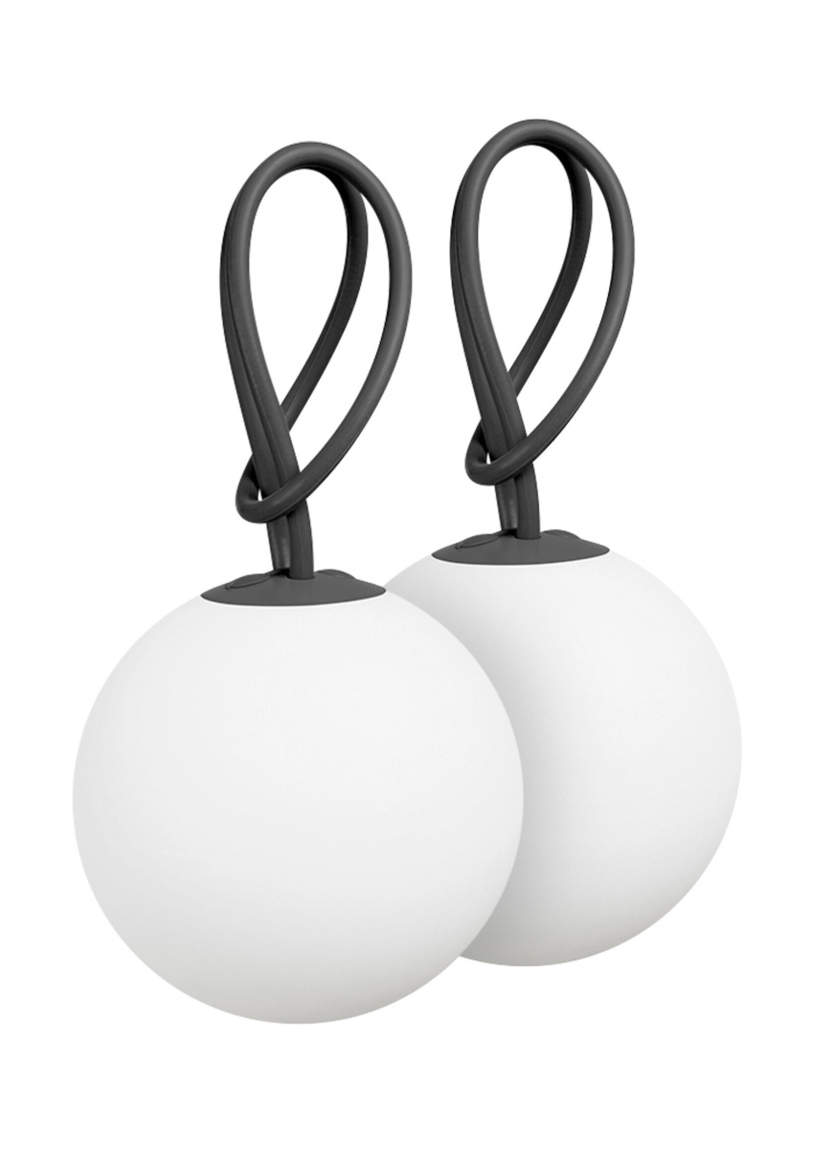 Fatboy - Bolleke - Set van 2 - Hanglamp - Oplaadbaar - Antraciet - Duopack