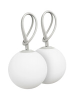 Fatboy - Bolleke - Set van 2 - Hanglamp - Oplaadbaar - Licht Grijs - Duopack