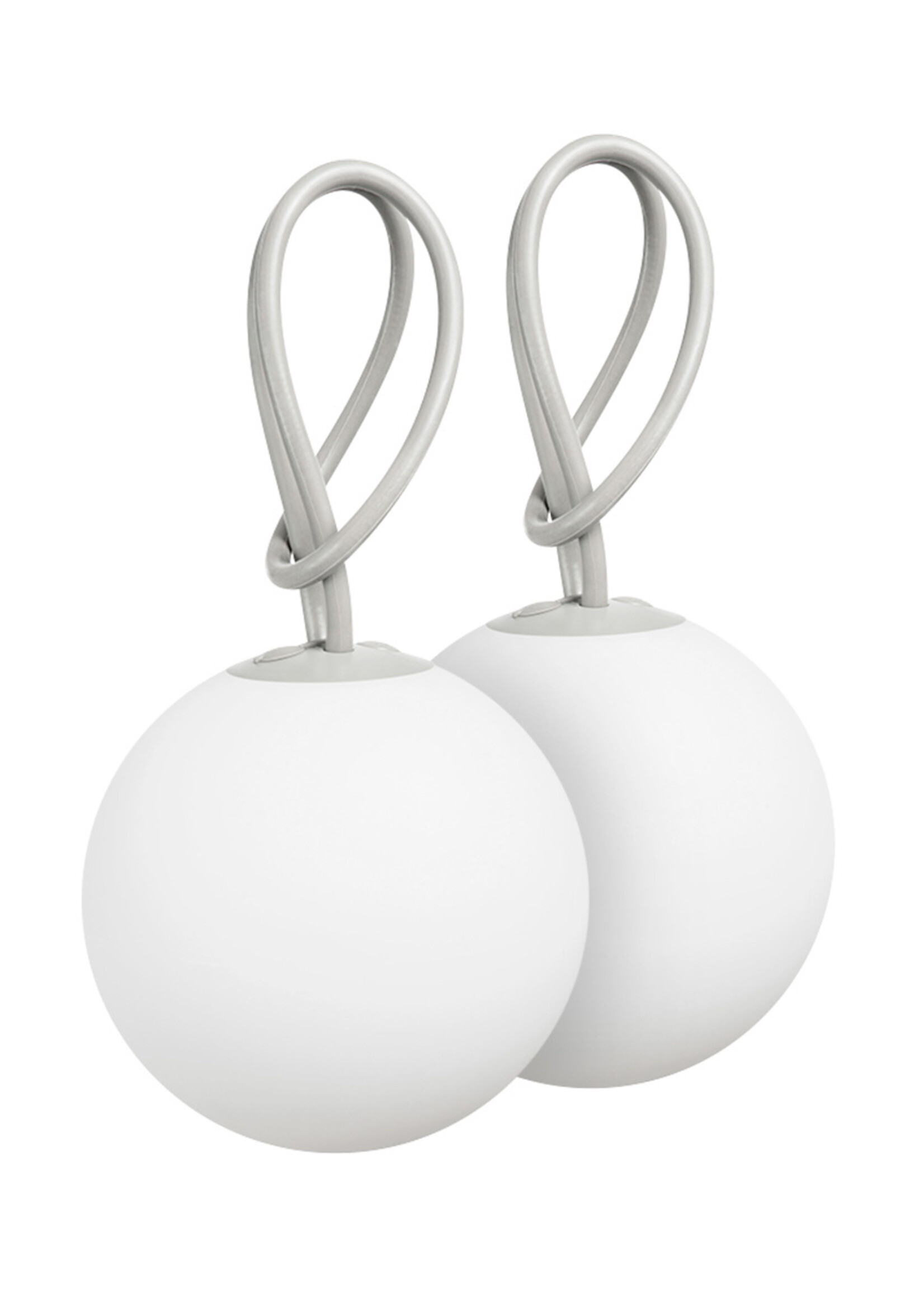 Fatboy - Bolleke - Lot de 2 - Lampe pendante - Rechargeable - Gris clair - Duopack