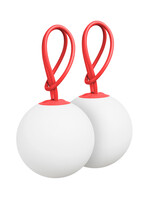 Fatboy - Bolleke - Set of 2 - Lampe pendante - Rechargeable - Rouge - Duopack