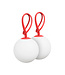 Fatboy - Bolleke - Set van 2 - Hanglamp - Oplaadbaar - Rood - Duopack