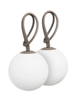 Fatboy - Bolleke - Lot de 2 - Lampe suspendue - Rechargeable - Taupe - Duo pack