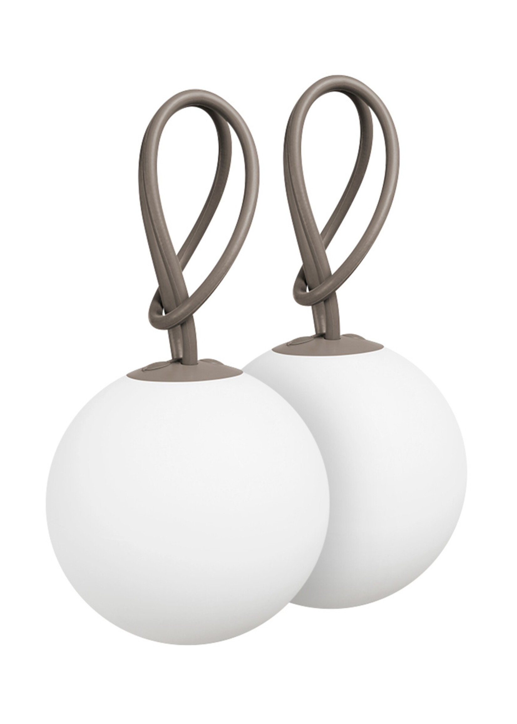 Fatboy - Bolleke - Set van 2 - Hanglamp - Oplaadbaar - Taupe - Duopack