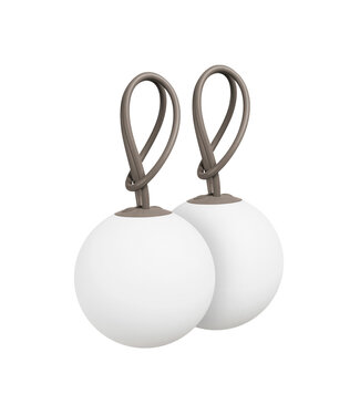 Fatboy Fatboy - Bolleke - Lot de 2 - Lampe suspendue - Rechargeable - Taupe - Duo pack
