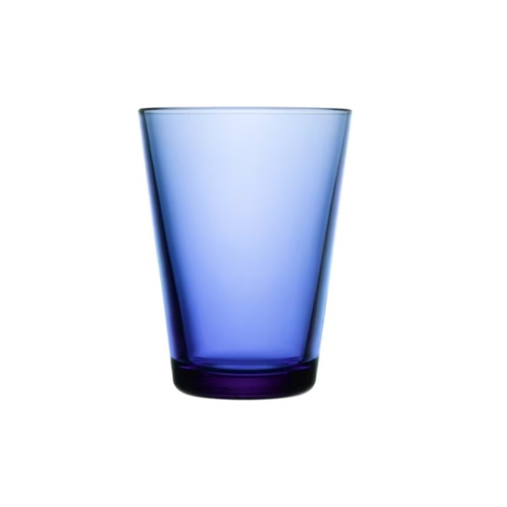 Iittala Iittala Kartio - Verre - 40 cl - Bleu ultramarin - 2 pièces