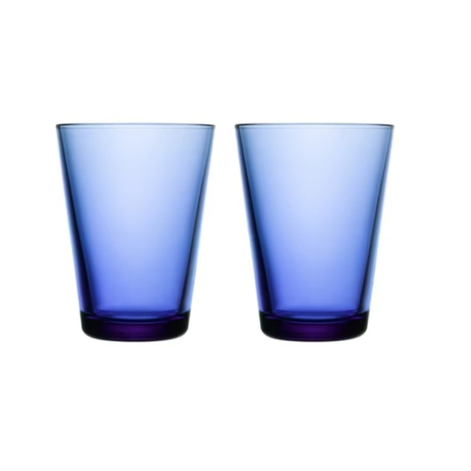 Iittala Iittala Kartio - Glas - 40 cl - Ultramarijnblauw  - 2 stuks