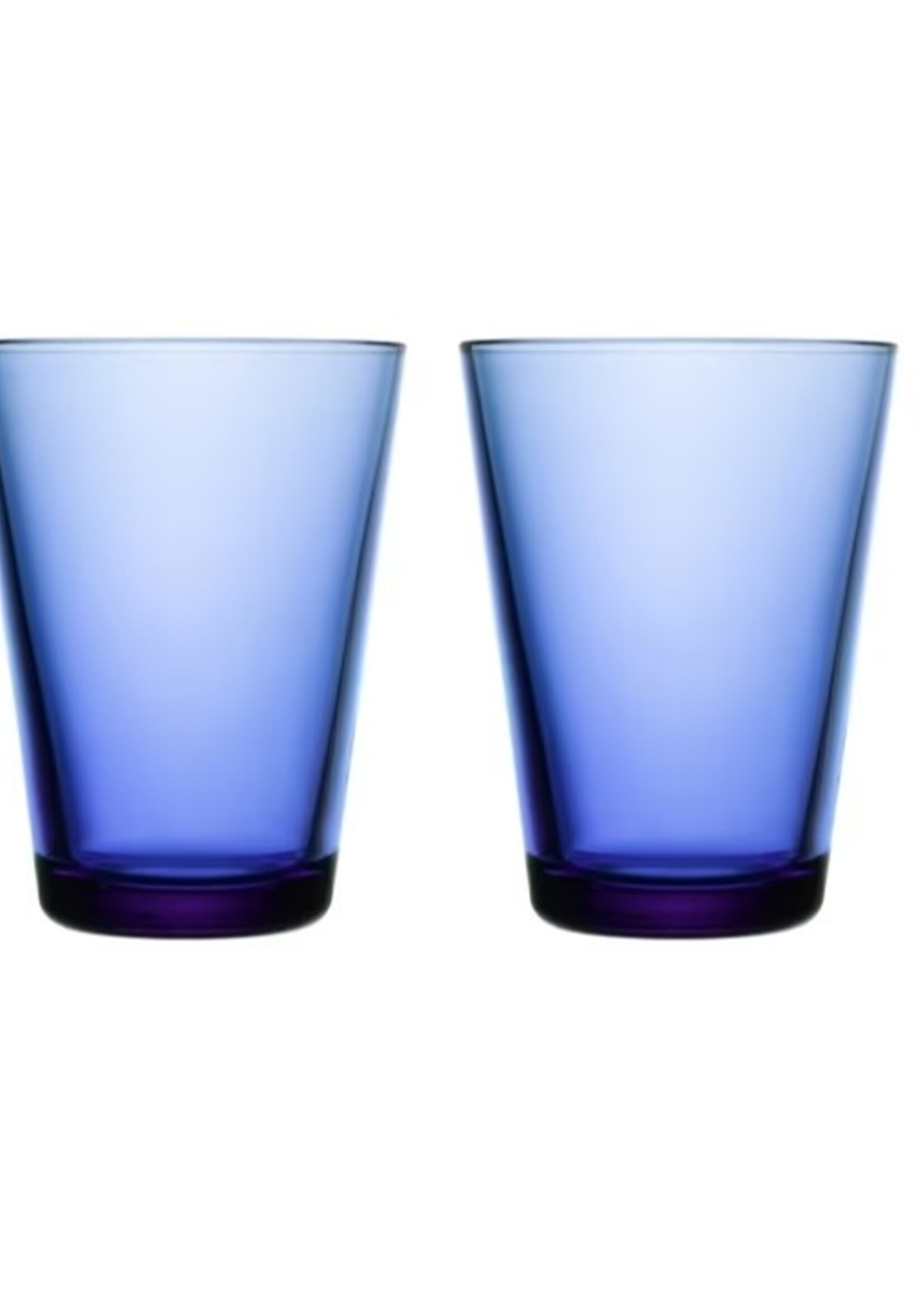 Iittala Iittala Kartio - Glas - 40 cl - Ultramarijnblauw  - 2 stuks