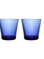 Iittala Iittala Kartio Glas - 21 cl - Ultramarijnblauw - 2 stuks